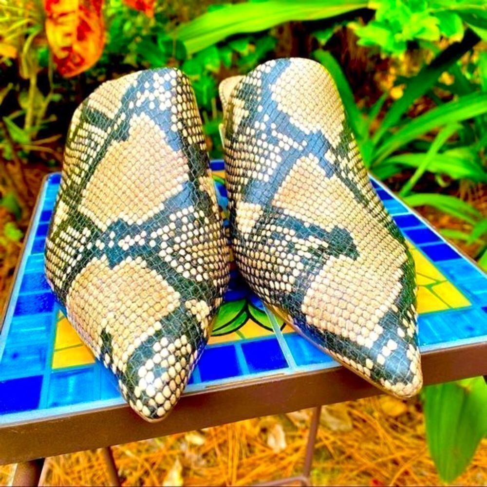 NEW STEVEN BY STEVE MADDEN SELMA PYTHON EMBOSSED … - image 11